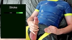 Edging Game in Latex with Massive Cumshot