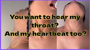 Neck Swallowing & Heartbeat Fetish – Gulp Sounds and Intense Focus