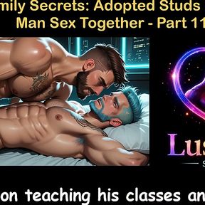 English Audio Gay Sex Story - Ranch Line Secrets: Adopted Studs Explore Raw Man Sex Together - Part 11