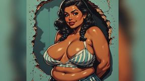 Curvy Sexy Women Art