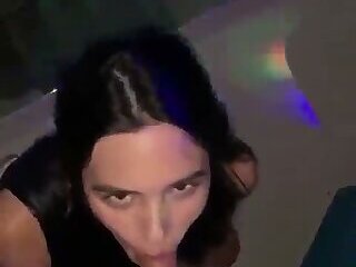 Hard sex a stranger at the VIP nightclub!