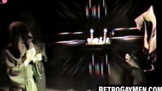 Vintage Gay Initiations - Sloppy Blowjob Threesome