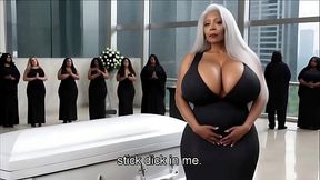 Old StepGrandma have sex with young virgin boy in elevator and give his big dick blowjob