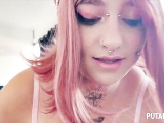 PutaLocura - Compilation of gorgeous cuties with MASSIVE NATURAL BAZOOKAS - Titjob, tit sucking, breasty, bouncing breasts