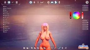 Busty Teen and Shemale Embrace in Steamy 3D Hentai Threesome Climax