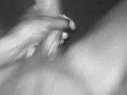 BBC jamaican masturbating to loud porn - cumshot at end