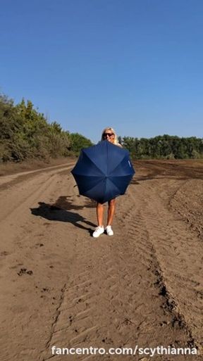 Outdoor naked walking with Public peeing