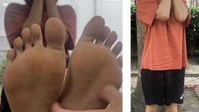 Japanese Beauty with Super Sensitive Size 8 Soles Thrashes Around as She Gets Tickled, 3 Min 44 Sec