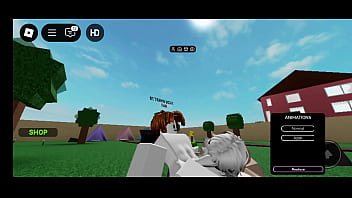 Safada mamando e dando o cu no Roblox