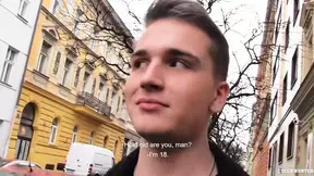 Hot - Straight Turned Gay Twink Has His Tight Ass Stretched By A Huge Throbbing Cock And Enjoys It