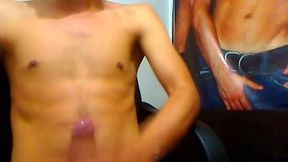 jerking off hard and fucking my ass