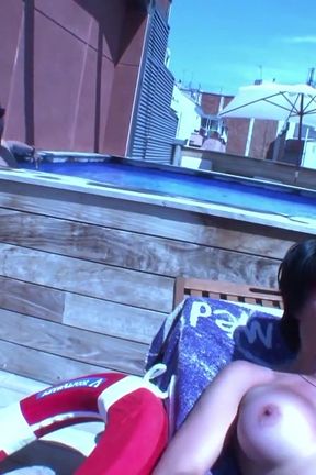 Big ass tattooed Spanish babes love to get smashed - DVD