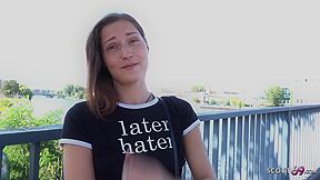 Tiny Melons Fitness Model Mina K Entice To Casting Screw At Lost Place Berlin