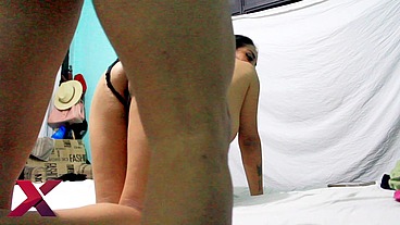 I hide my busty sister-in-law in the closet, to punish her with a good fuck, when my wife is not there!