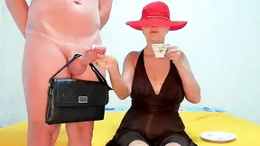 Domina milking cock cfnm huge load edging