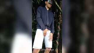 Pinoy Strokes at Neighbours Garden - I get caught many times