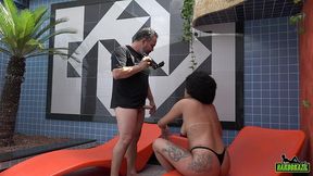 diretor fode o rabo da modelo e goza dentro - gih rocha - binho ted