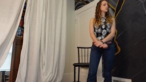 Riding Alpha Dick at a Party in Jeans