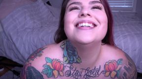 Nude Teen's Curvy Passion Ignites in Intimate BBW Small-Tit Heat