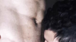 Curious Passion - Thick-Dicked Latin Stud Riding A Huge Dick