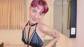 brasileira nao binario levando pau preto