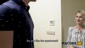 MATURE4K. Mature woman cant be restrained when theres boy in her bed