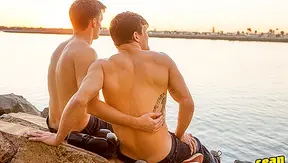 Kicking and fucking - Raw Anal Action with Jakob and Brysen - Sean Cody