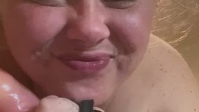 Bbw w strap