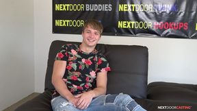 Ryan Rodrigues Next Door ~ Fresh Face Jerks His Hard Dick