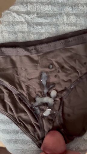 Cum on Wife's Panties 20