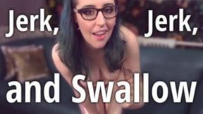 Real amateur mistress trains slave in Femdom JOI and CEI
