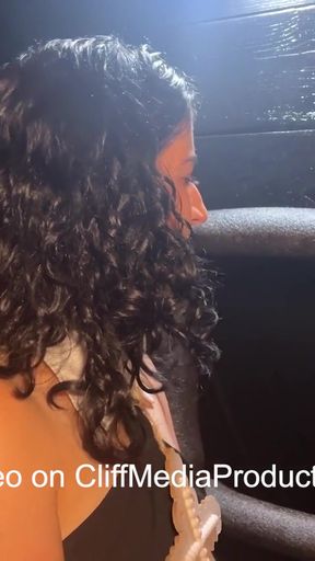 Emotional moment from &quot;Gloryhole Priestess Confessions: Go in Sin - Cliff Media&quot;