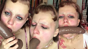 LEAKED! Roxy’s custom video for her client leaked! Hot dildo sucking