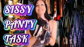 Sissy Panty Task