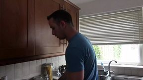 Avocado-filled freak fest as Ava gets hammered raw by Ricky in the kitchen