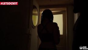 LETSDOEIT - Cute German Cam Girl Gets a Surprise Lesbian Sex