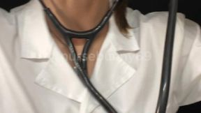 POV Stethoscope Exam Vintage Nurse Black Stethoscope No Nudity