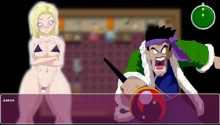 Android Quest For The Balls - Dragon Ball Part 4 - Android 18 And The Big Boobs