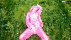 Lucy's Transparent Rainwear & Outdoor Public Pussy Tease - WMV