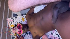 Slut Wife Want BBC Big Black Cock Infront of Husband Part 1
