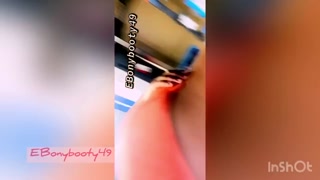 Ebony blasting smelly farts everywhere comp