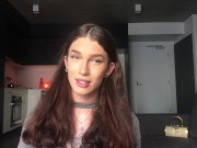 Hot TS Slut gets fucked by two rich bothers in a row