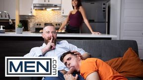 DUDES - Maverick Sun Can't Get Enough Of Father Cakes' Manmeat As He Gets Plowed In Rear end & Missionary