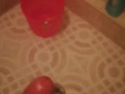 Una paja después de la ducha