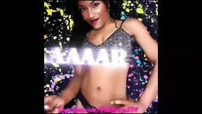 Stunning ebony fem dominates with pegging