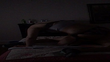 Pegging bitch husband hard