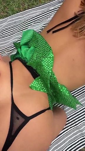 The Sluttiest Leprechaun of the Year My Green Pussy Is Waiting for You on St. Patrick's Day
