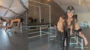 Mistress Harmony-Grace Pegging Sub A - round 2
