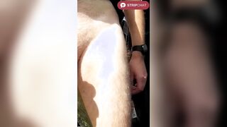 Queer Otter Outdoor Truck Hand job Jerkoff Public Solo Getting off Live – supah_sonic2