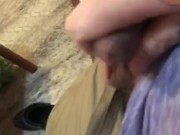 Big dick wank